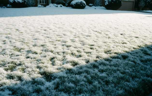 Как ухаживать за газоном зимой
