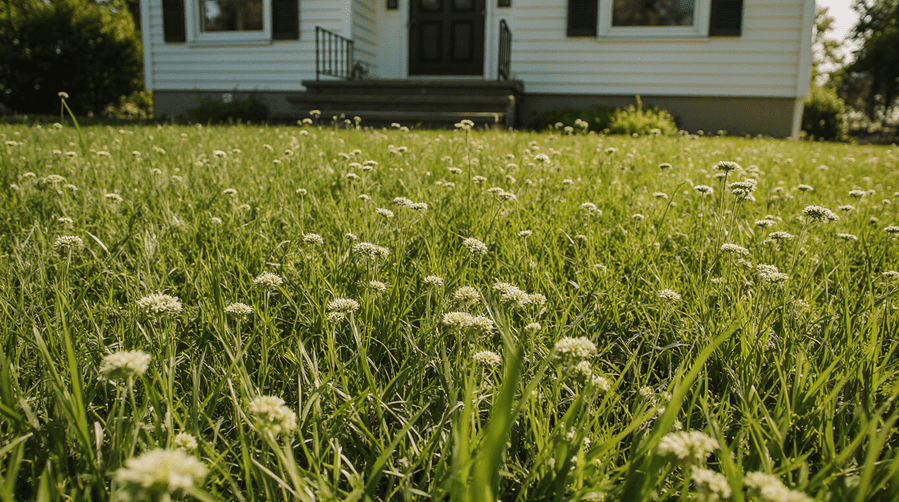 откуда появляются сорняки на газоне